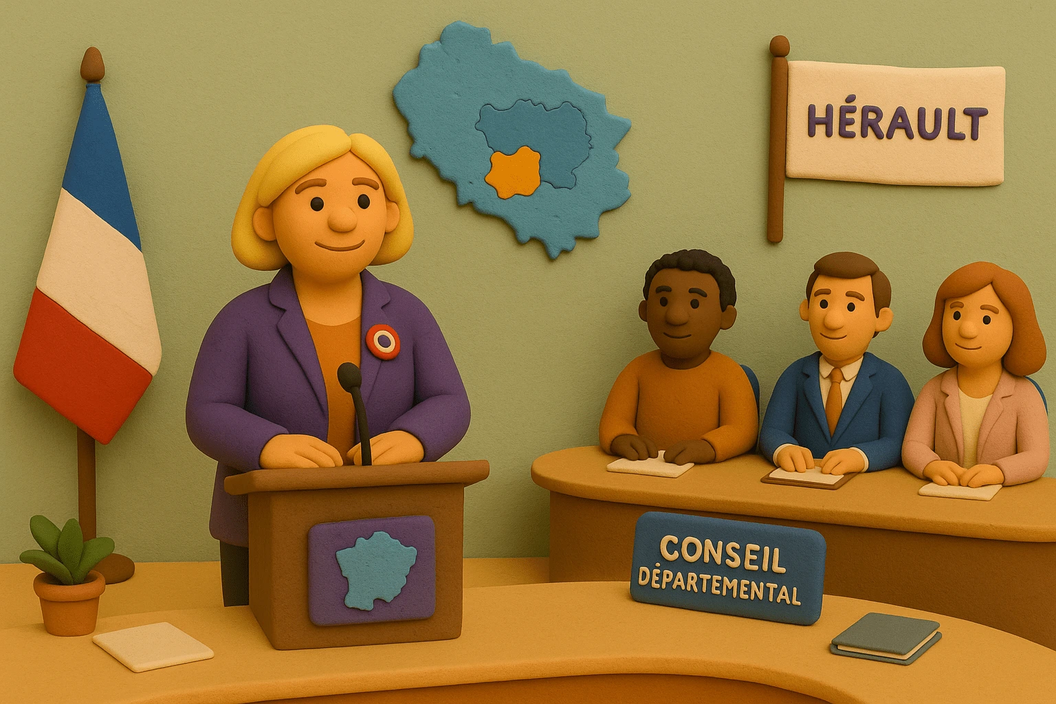 Conseillère Générale de l’Hérault - michele dray